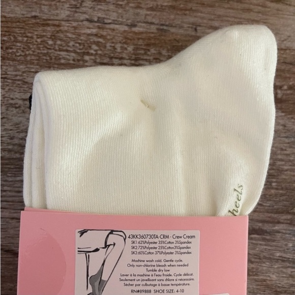 Kate Spade 3PCK Crew Trouser Socks - Picture 5 of 5